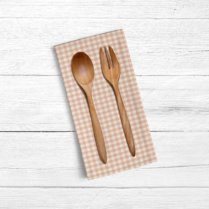 Pack de 2 torchons de cuisine Carreaux 50-11 - 45x70 cm