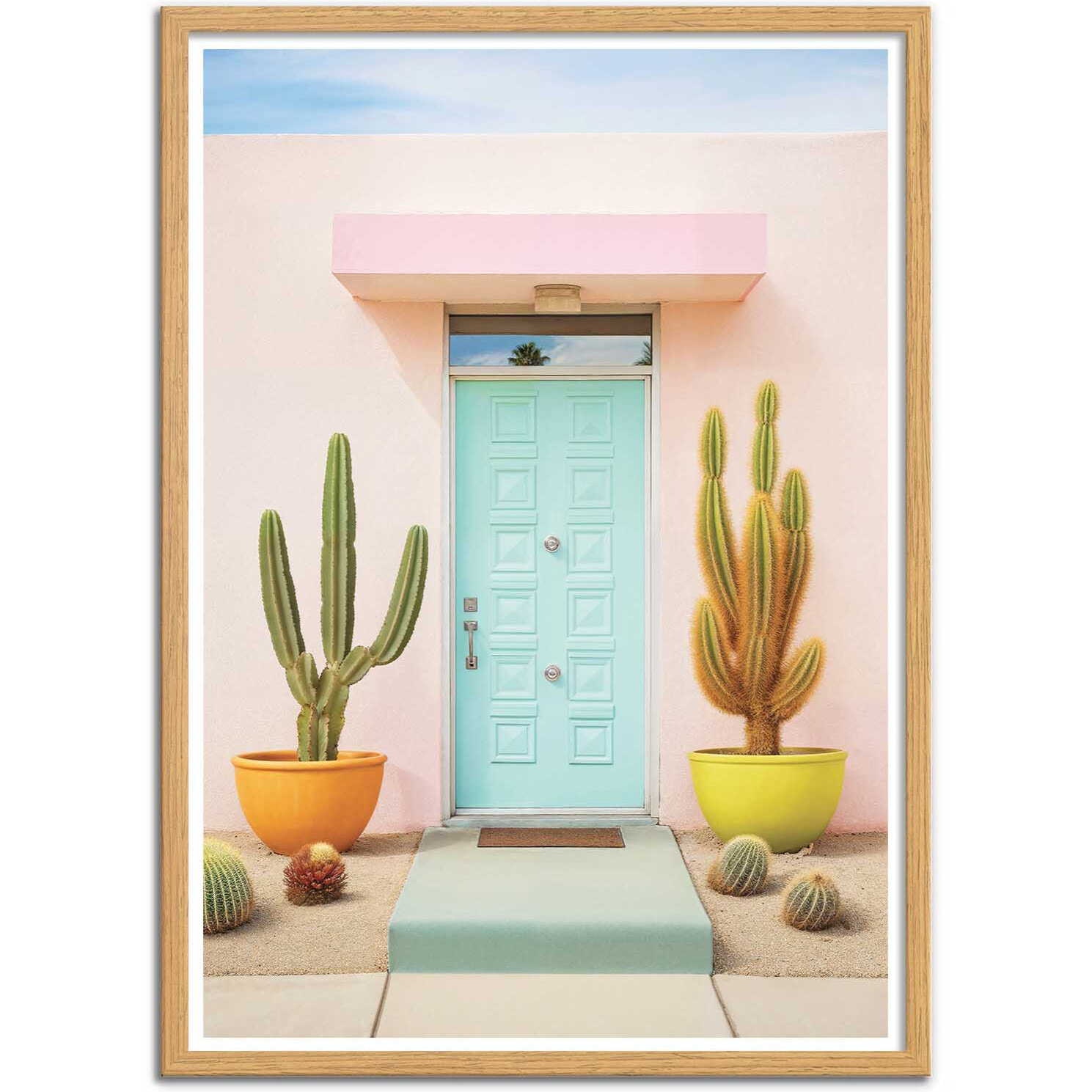 Affiche - Pretty Pastel Palm Springs - Philippe Hugonnard