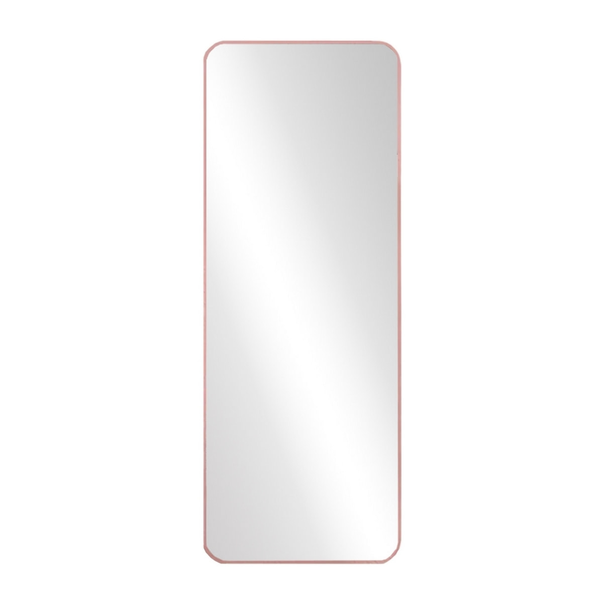 Specchio da terra o parete 50x160 cm con telaio oro rosa - Vichy