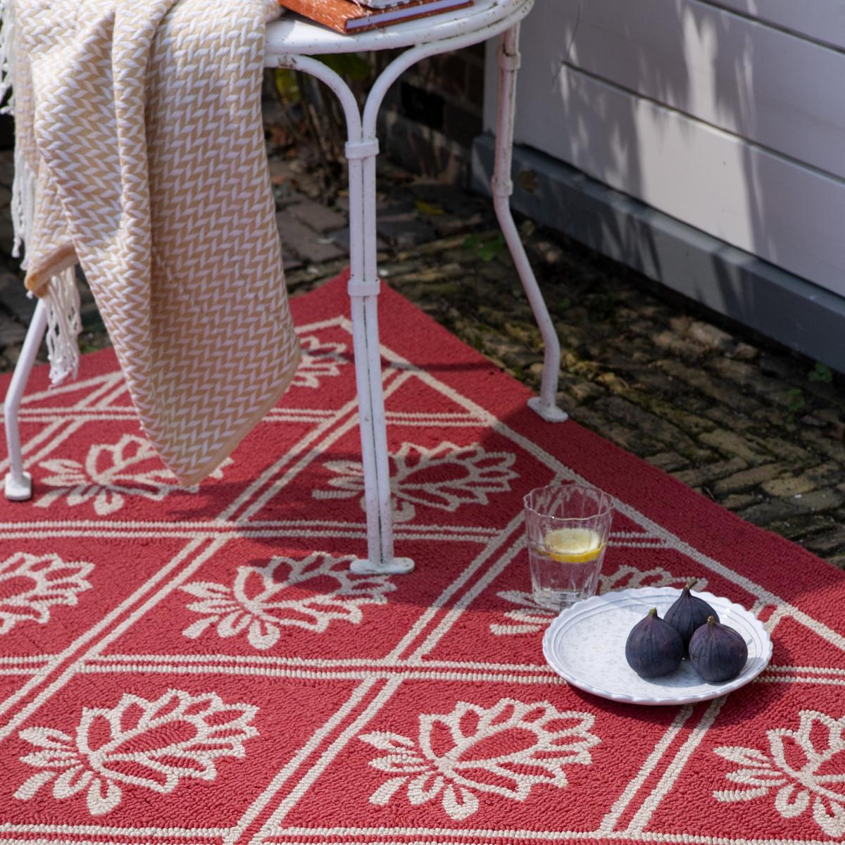 Tapis extérieur kilim fait main NUITORC