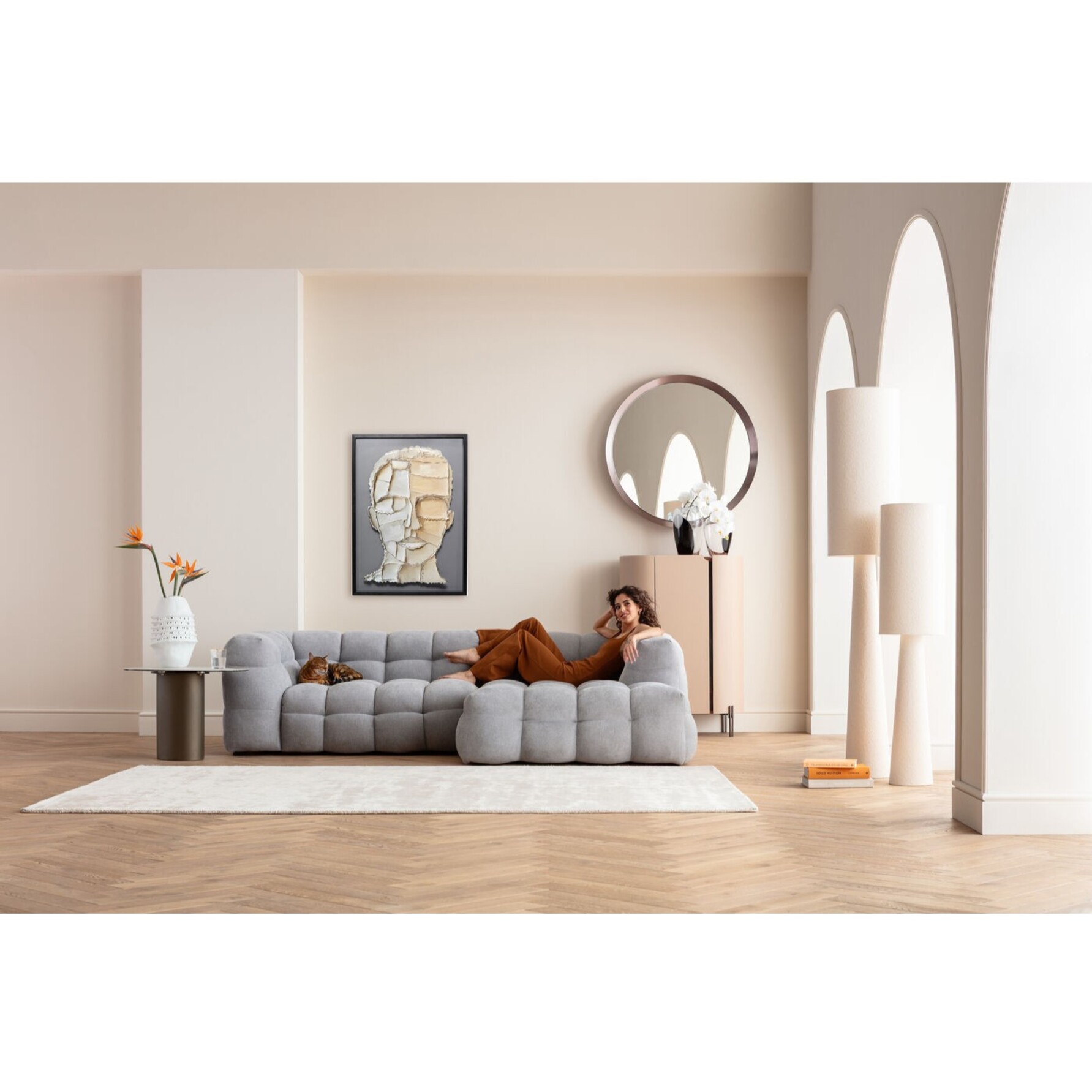 Tableau Frame art visage 70x100cm Kare Design