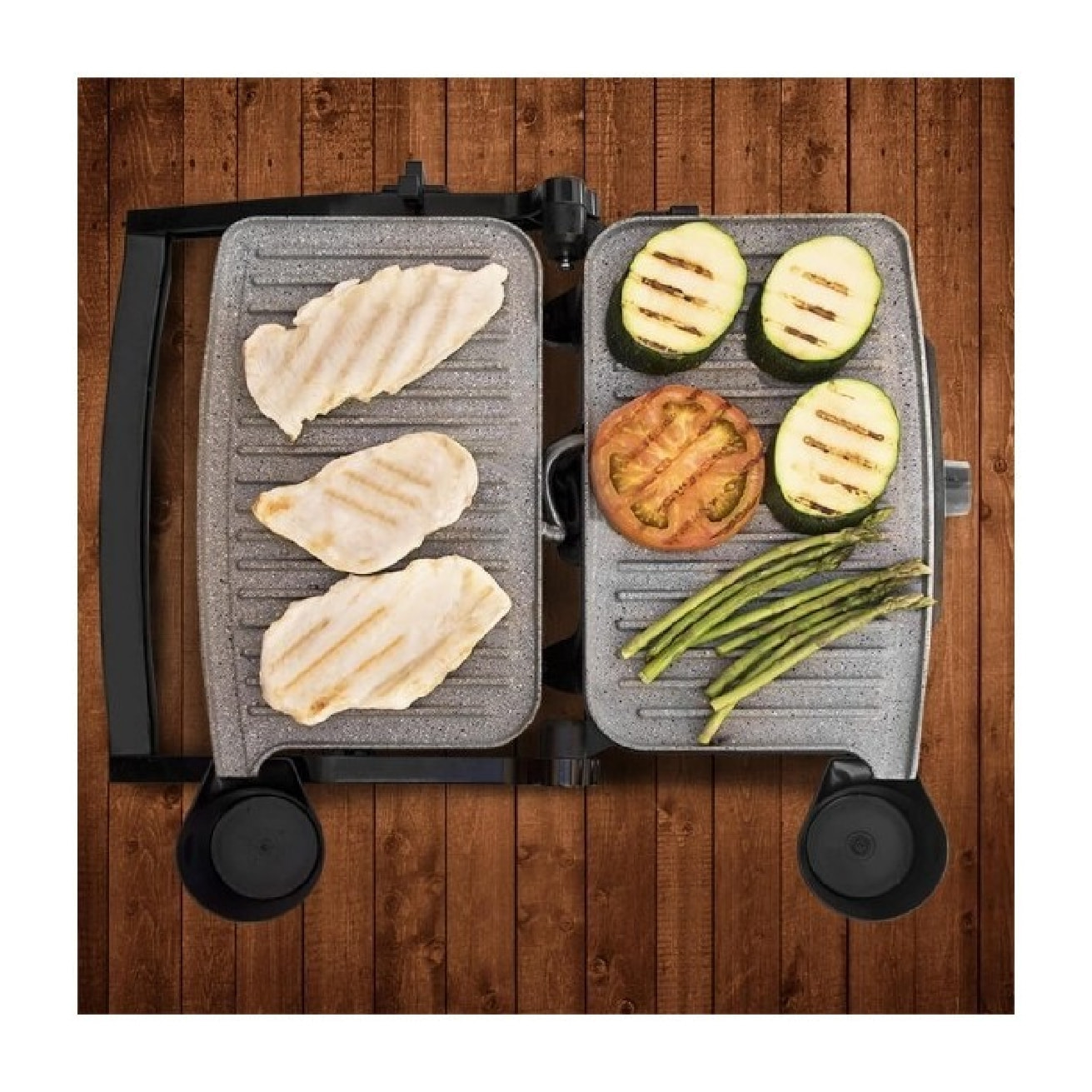 Cecotec Grill électrique Grill électrique Rock’nGrill 1500