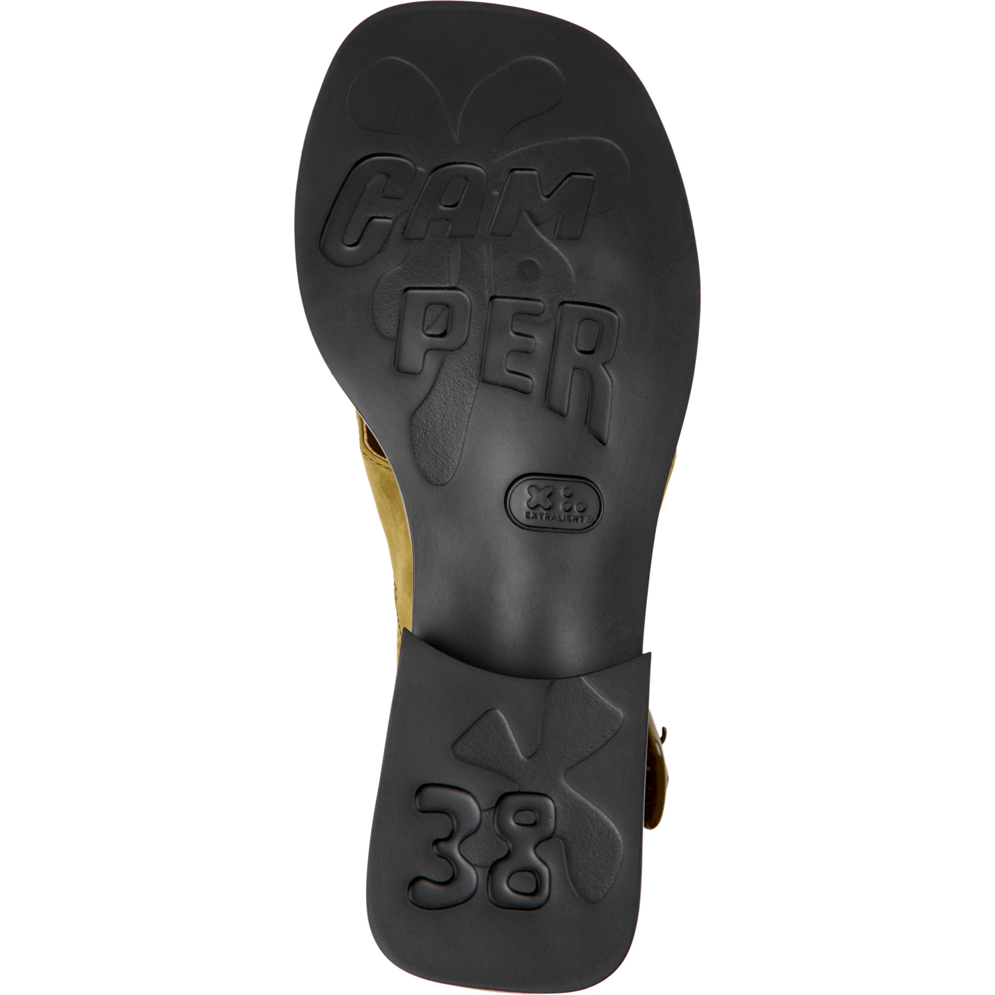 Sandalias - CAMPER Dana - Verde - Cuero Nubuck