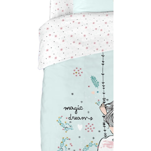 Parure de lit enfant 100% coton - Magic