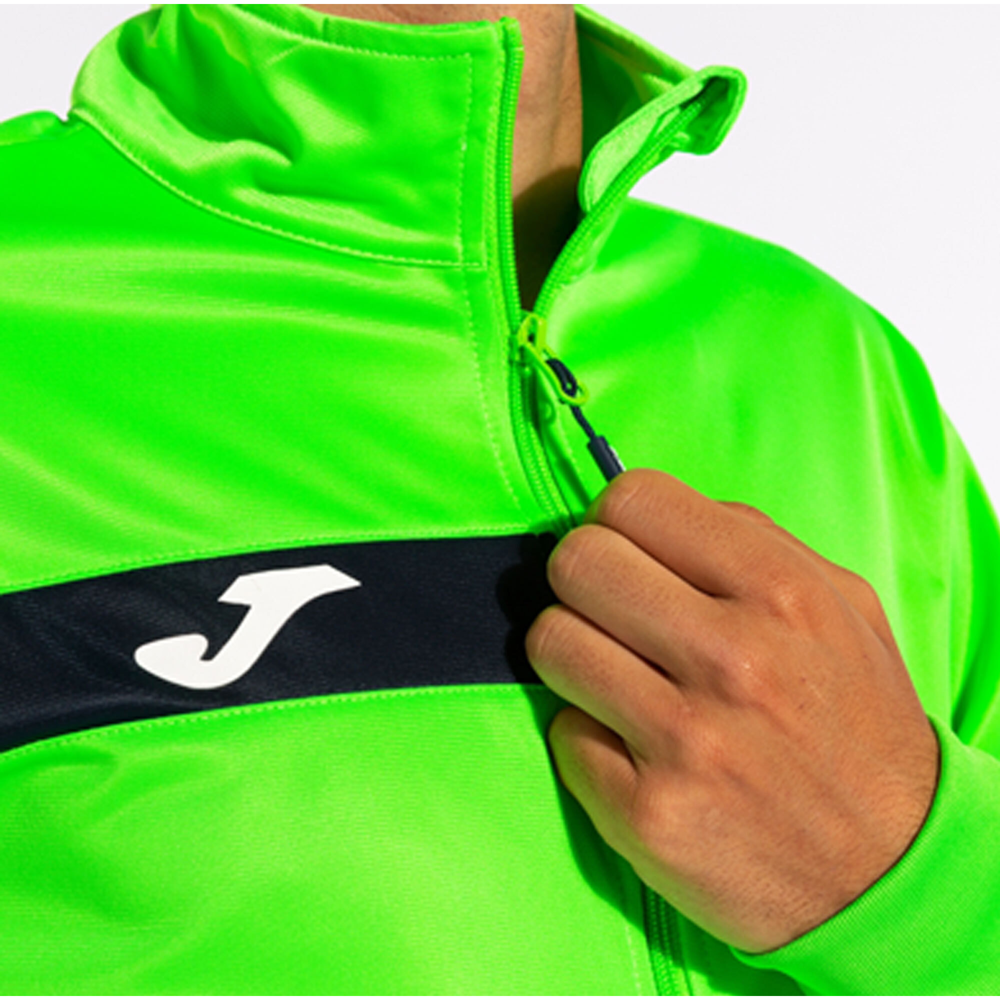 JOMA tuta uomo verde fluo,blu marino