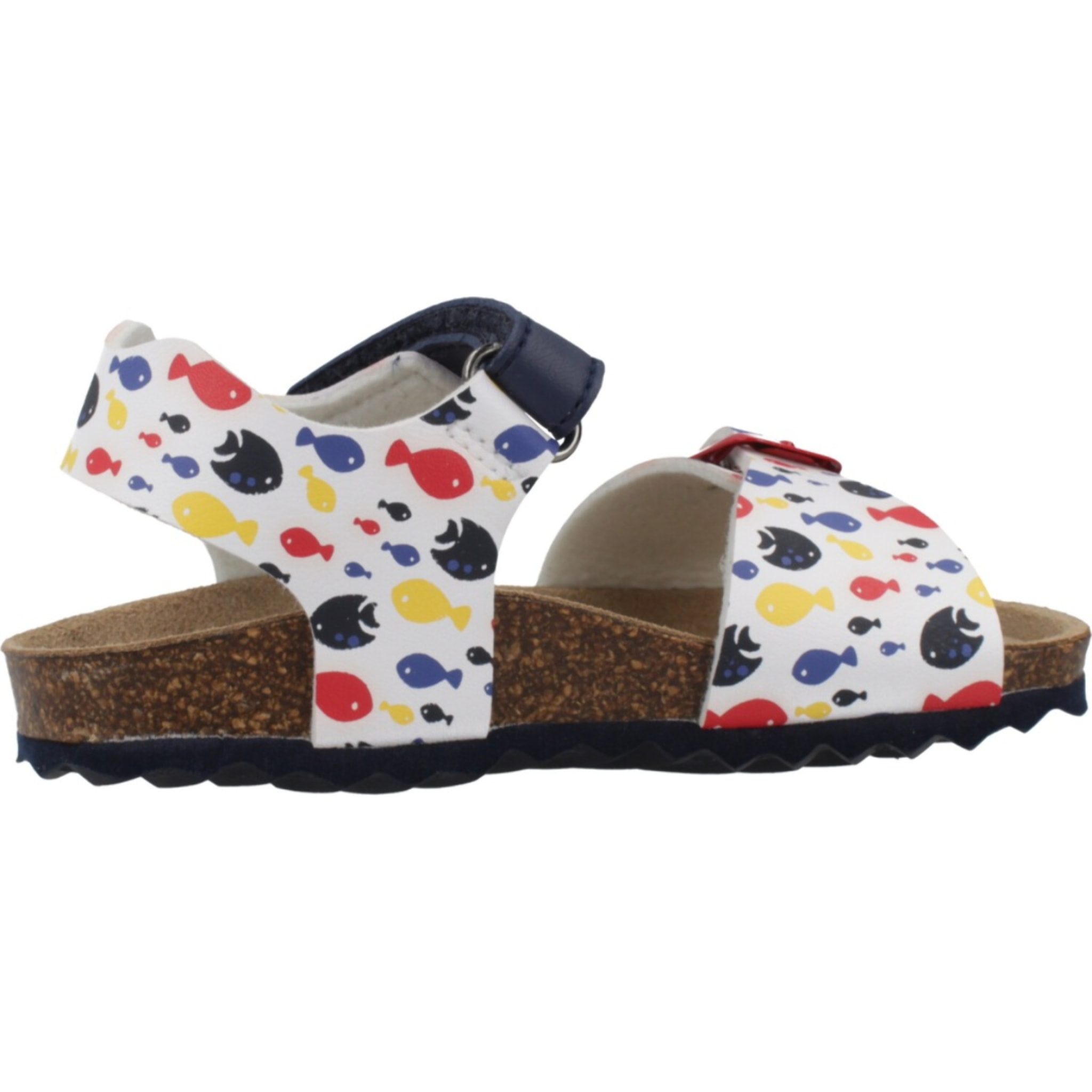 Sandalias Niño de la marca GEOX  modelo B SANDAL CHALKI BOY BLANCO