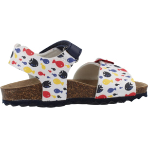 Sandalias Niño de la marca GEOX  modelo B SANDAL CHALKI BOY BLANCO