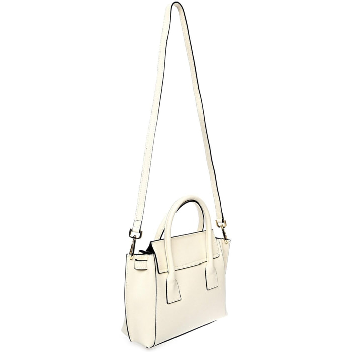 Borsa a mano Isabella Rhea Beige