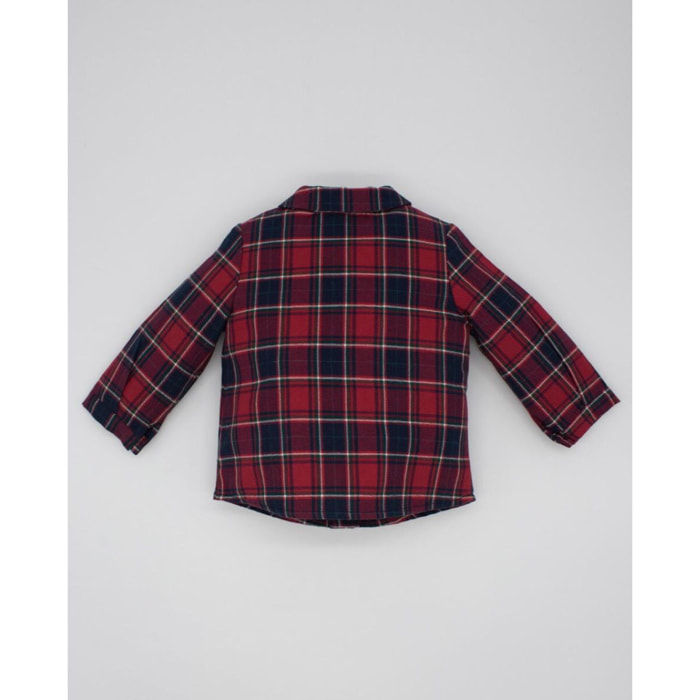 CAMISA VIELLA CUADROS ROJO Y AZUL