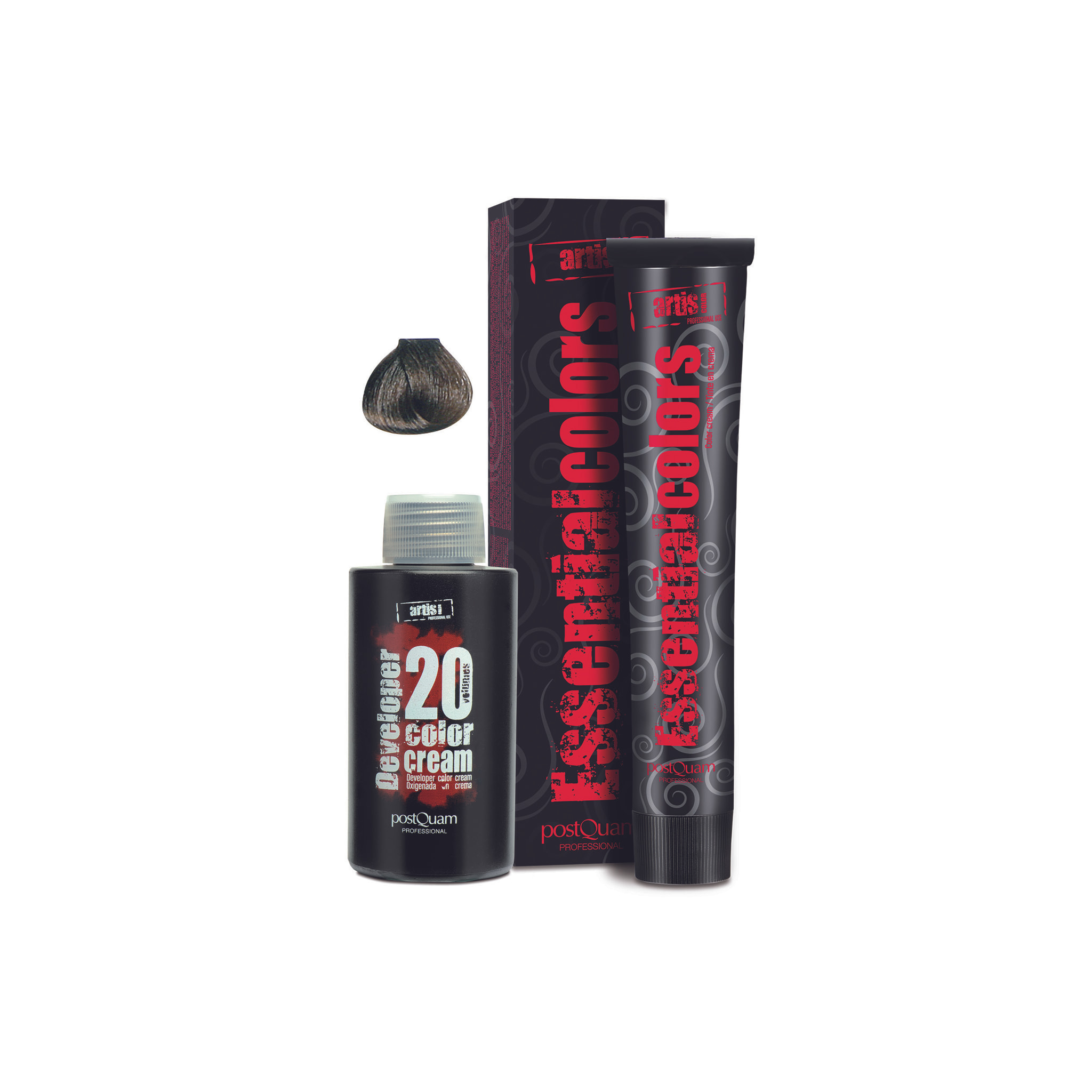 Tinta Essenziale Per Capelli NÃƒÂ‚Ã‚Âº6 - Biondo Scuro / 60 Ml. + Colore Sviluppatore Crema / 20 Vol.