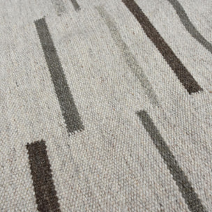 Tapis artisanal Duvi, tapis kilim en laine