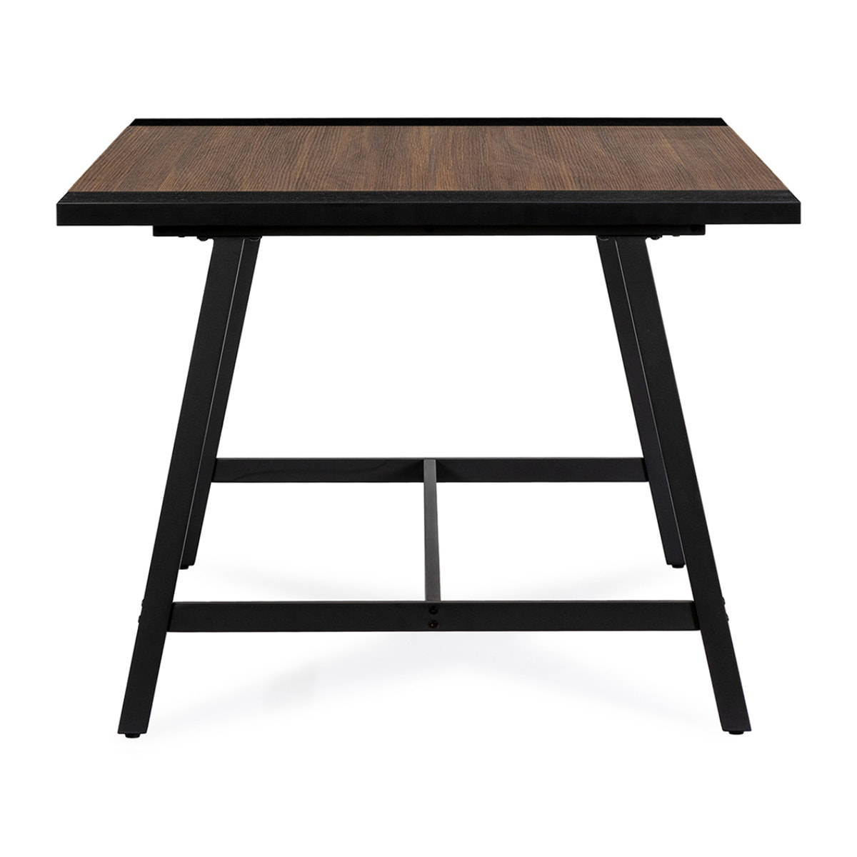 Mesa de comedor Caracas efecto Nogal, 160 cm