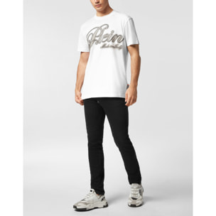 PHILIPP PLEIN T-Shirt Round Neck Ss SIGNATURE