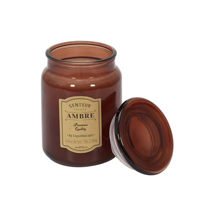Bougie Parfumee Verre Apothicaire X3 Coffret