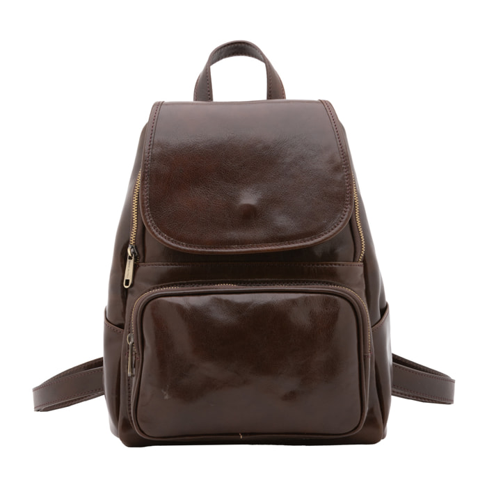 Borsa a spalla  da donna In Vera pelle Made in Italy 34x26x16 cm