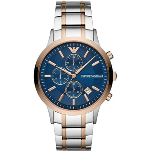 Reloj Armani AR80025 Hombre Analogico Cuarzo con Correa de Acero inoxidable