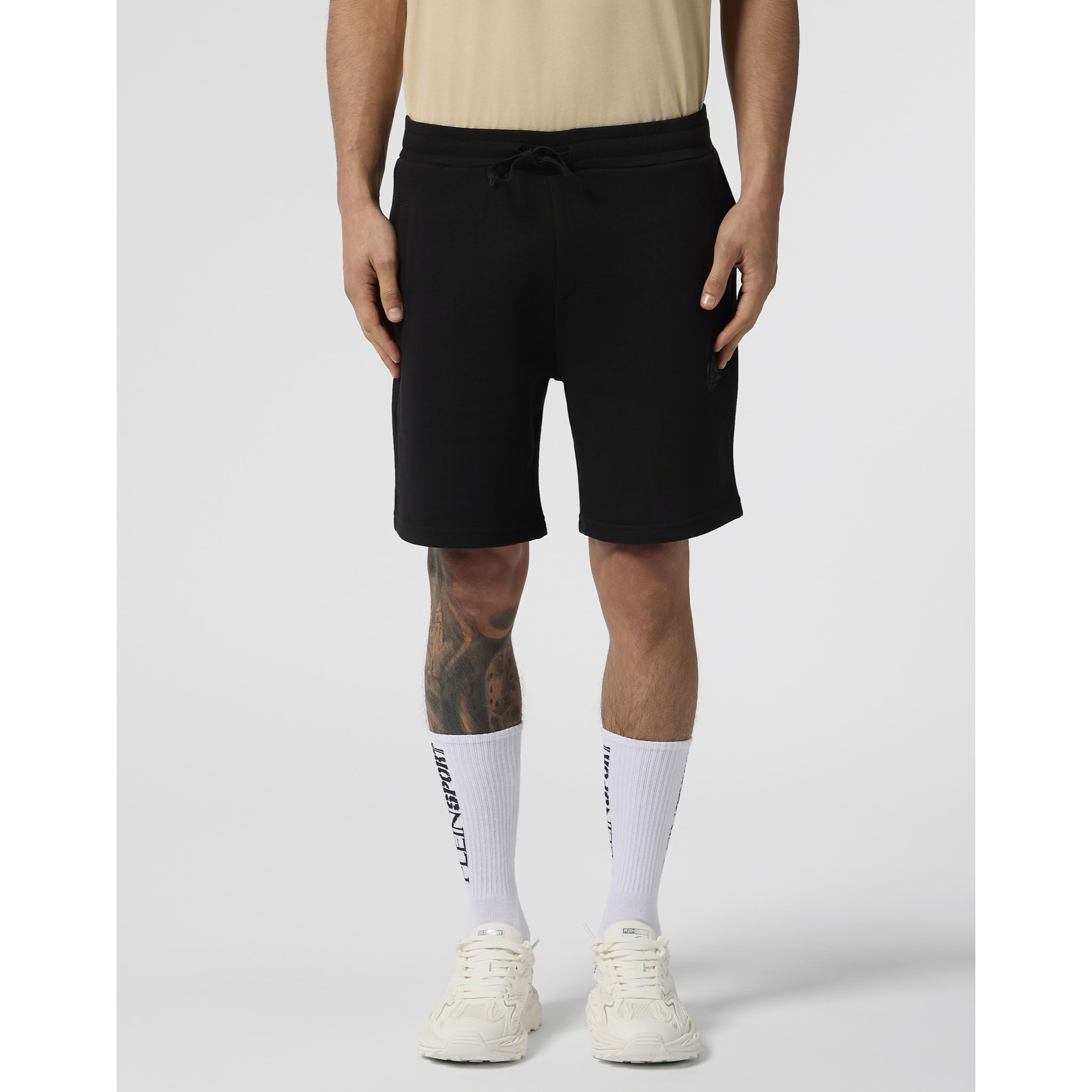 PLEIN SPORT Fleece Shorts 3D Tiger