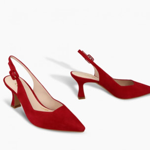 ZAPATOS DE SALÓN ROJOS JUCO