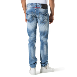 PHILIPP PLEIN straight cut "spin around"