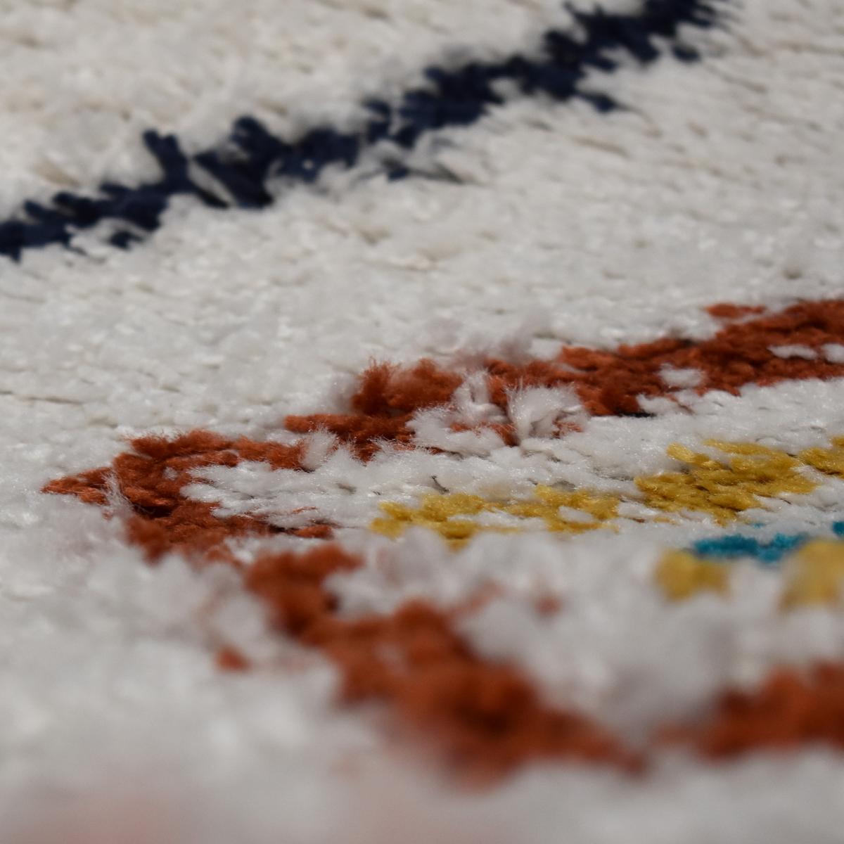 Tapis berbère tissé motifs ethno-chic TEPU