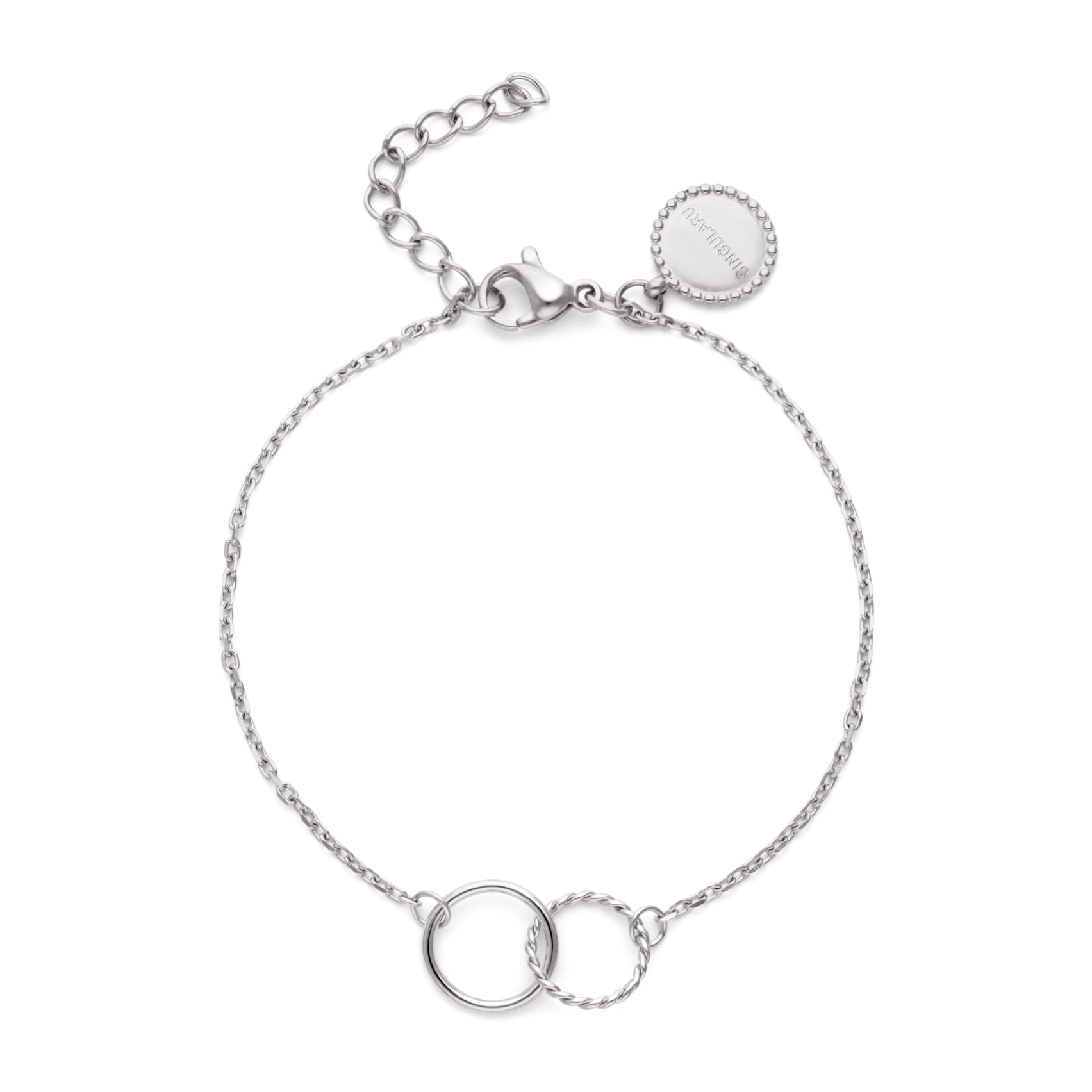 Bracciale Circles Twist Acier