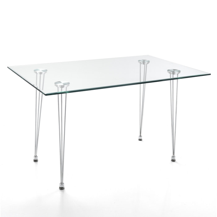 Tomasucci TABLE / BUREAU MATRA Transparent