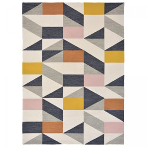 Tapis extérieur tissé kilim rectangle TARU