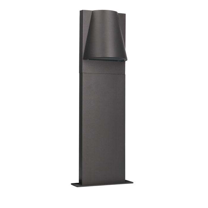 Forlight Kala - Baliza Exterior De 50Cm, Baliza De Jardín Con Ip44 Para Exteriores, Poste