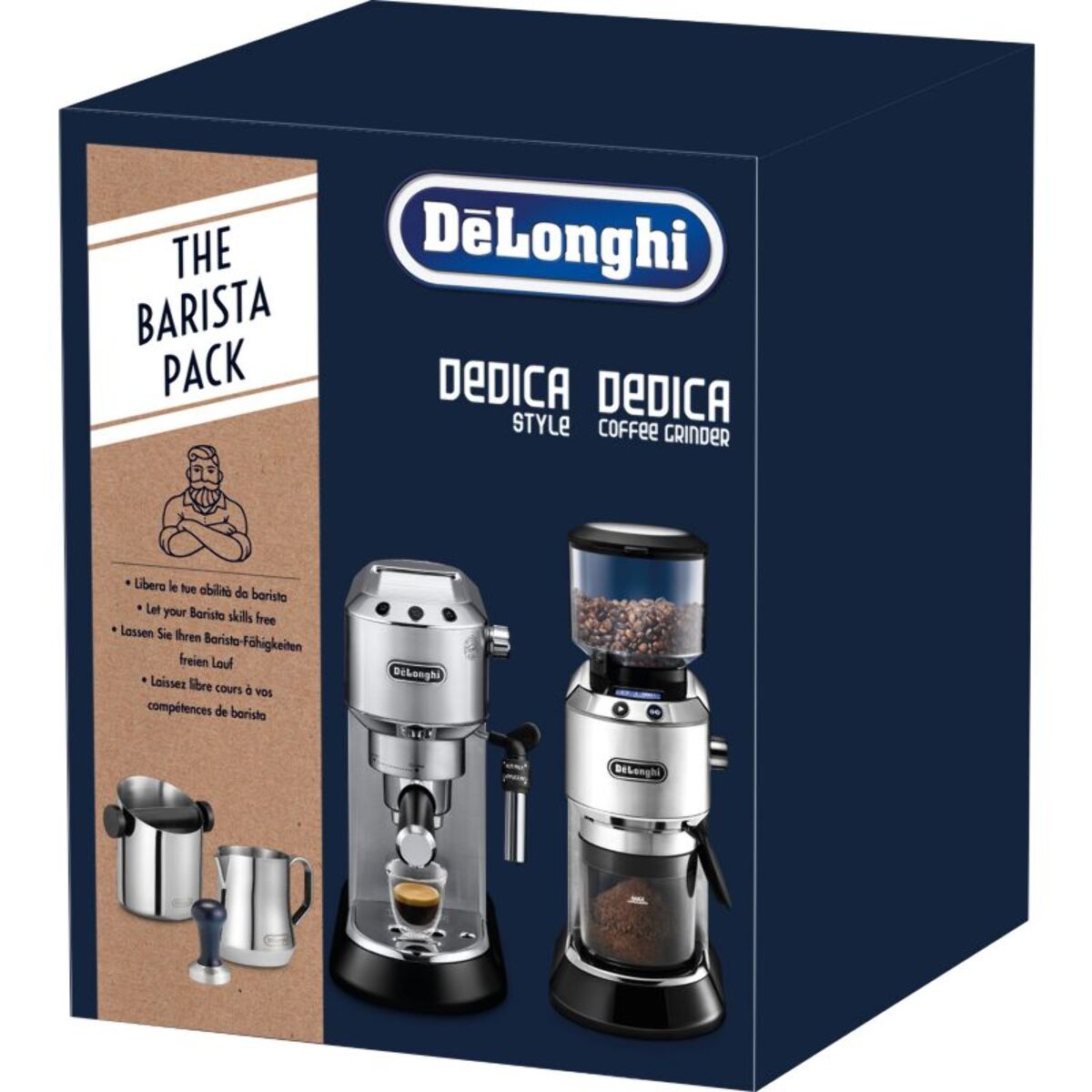Machine à expresso DELONGHI Pack Barista ECKG6821.M