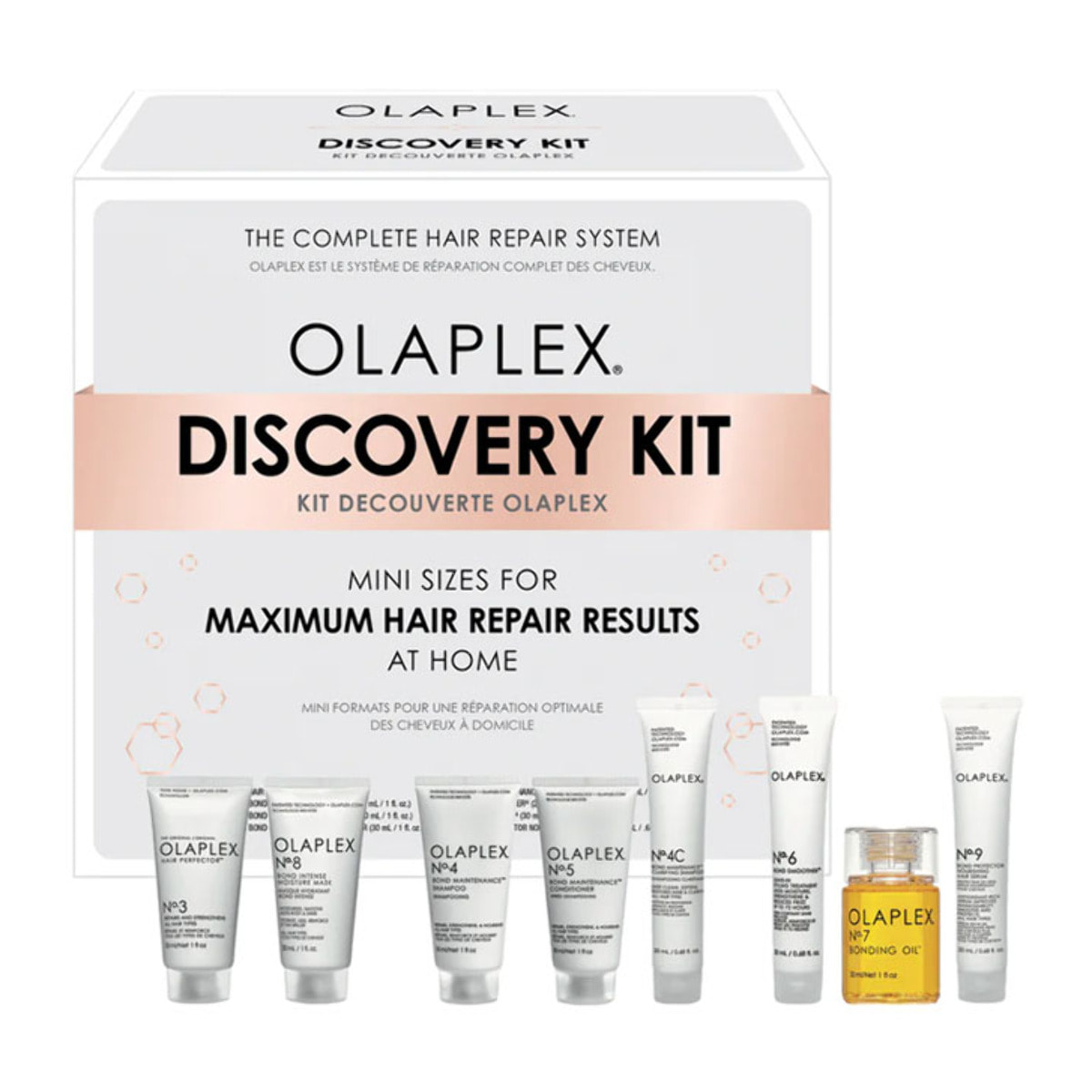 OLAPLEX Discovery Kit Mini Sizes For Maximum Hair Results At Home