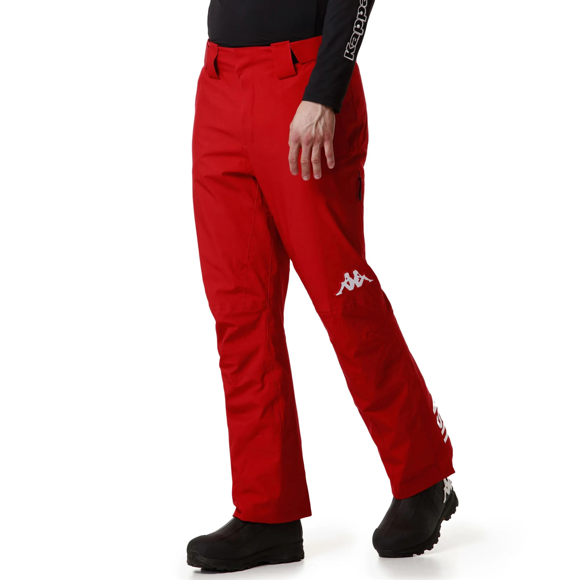 Kappa - Pantaloni Uomo Rosso - 8Cento 864 Us