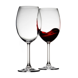 Set de 2 verres à vin rouge 58cl