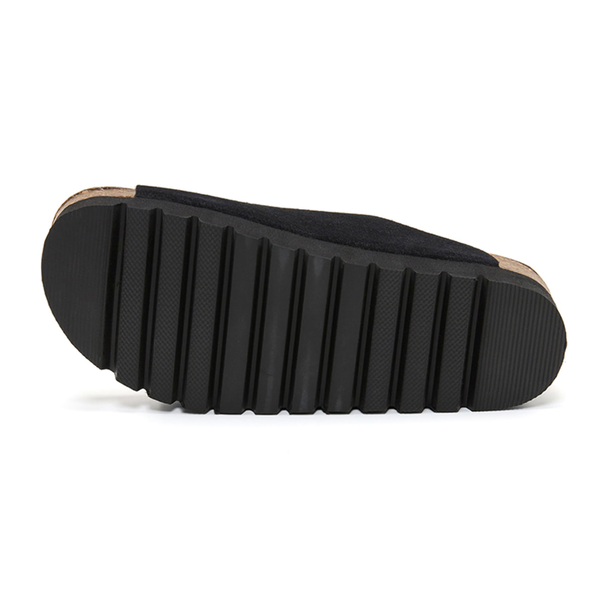 SANDALO CON ZEPPA BILLOWY NERO