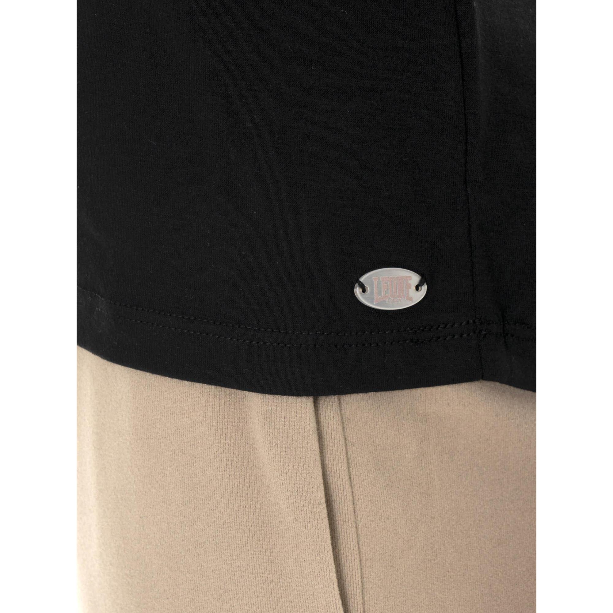 T-shirt da donna a manica lunga con spacco sul retro "Pearl"