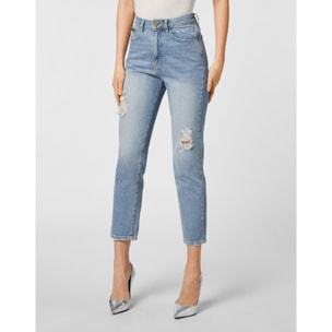 PHILIPP PLEIN Denim Trousers Boyfriend Fit
