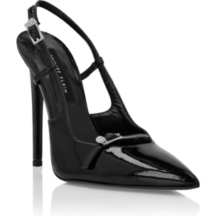 PHILIPP PLEIN Slingback shoes SKULL