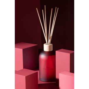 J-Line Bâtonnets parfumés Accords Essentiels - Rose Séduisante - rouge - 550 ml