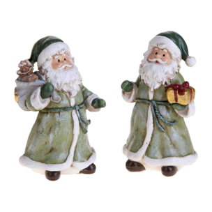 babbo natale con doni - Pezzi 2 - VERDE - Bianchi Dino SpA