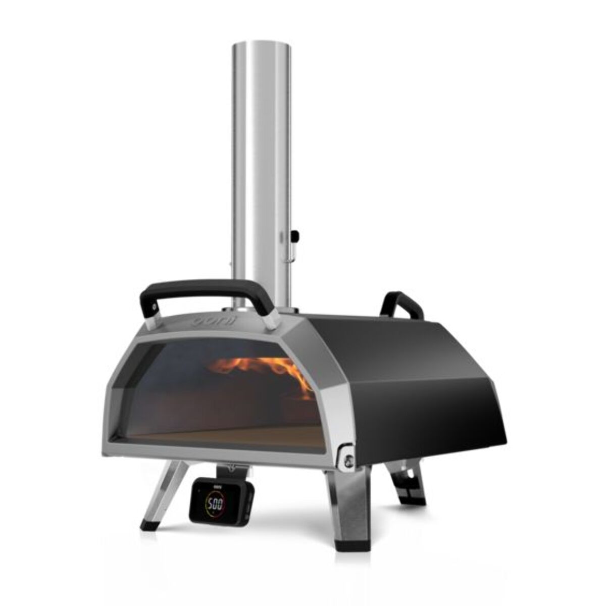 Four à pizza charbon OONI Karu 2 Pro noir multicombustible pizza 40cm préchauffage 15 min, de 110 à 500°C, thermostat digital