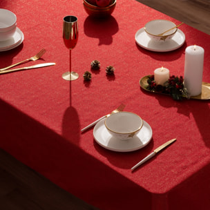 Mantel antimanchas EVOLET ROJO-ORO