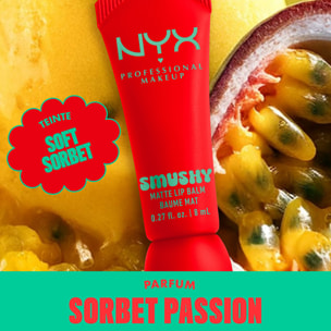 NYX Professional Makeup Smushy baume à lèvres teinté Soft Sorbet