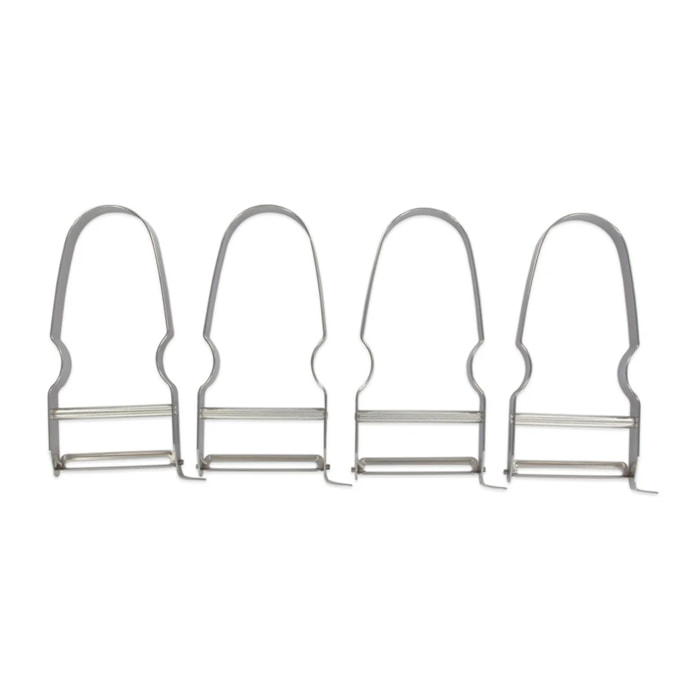 Lot de 4 éplucheurs à légumes 11,5 cm FM Professional