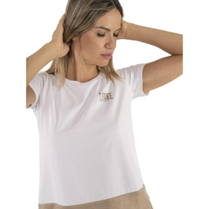 T.shirt da donna Leone Chic Gold