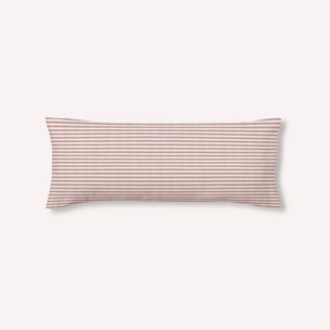 Taie d'oreiller en jacquard Jávea mediana Bordeaux