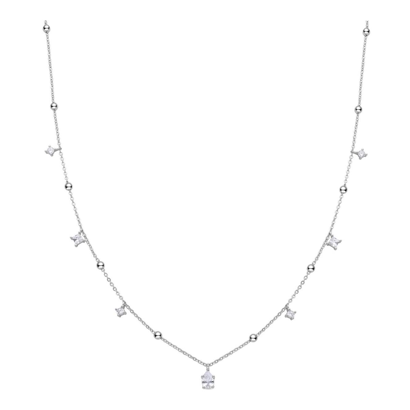 Collar Lux by Lux acabado en rodio