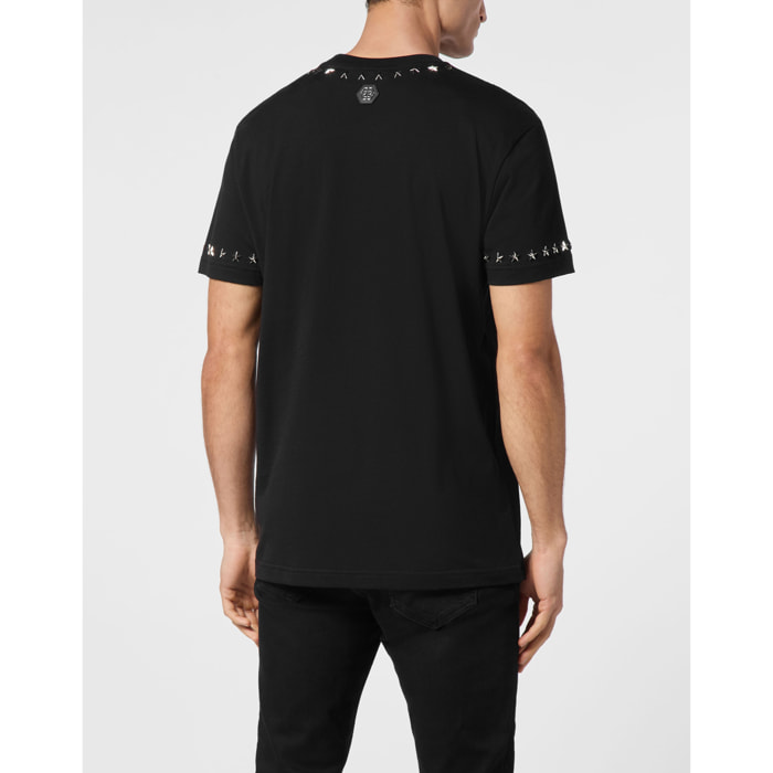 PHILIPP PLEIN T-Shirt Round Neck GOTHIC PLEIN