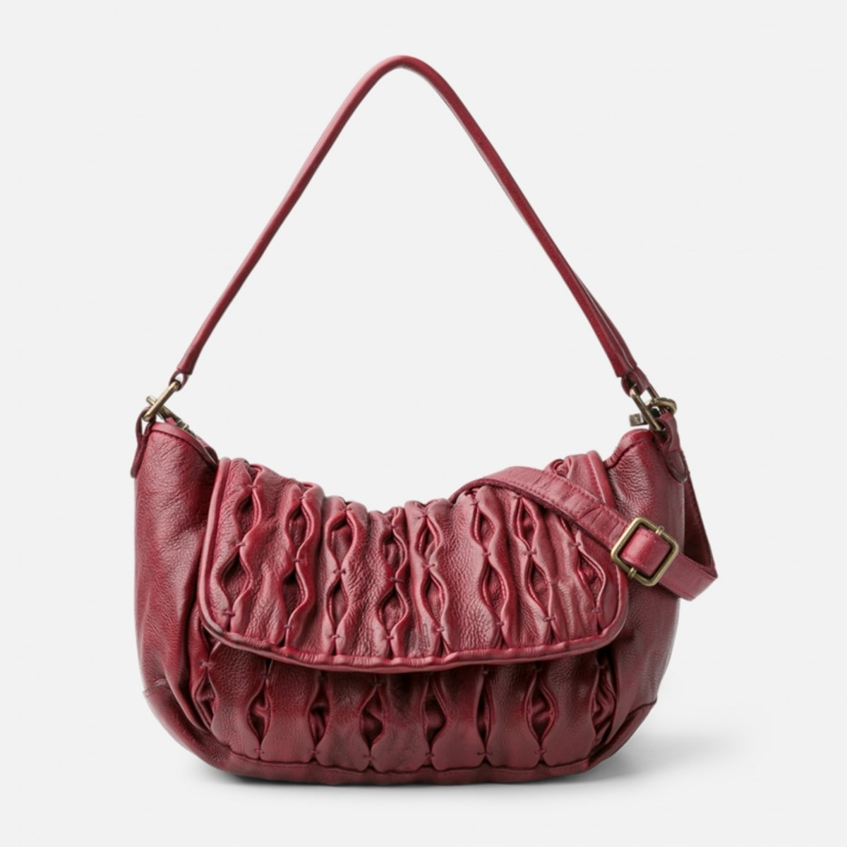 Bolso de hombro BIBA Meyers de piel