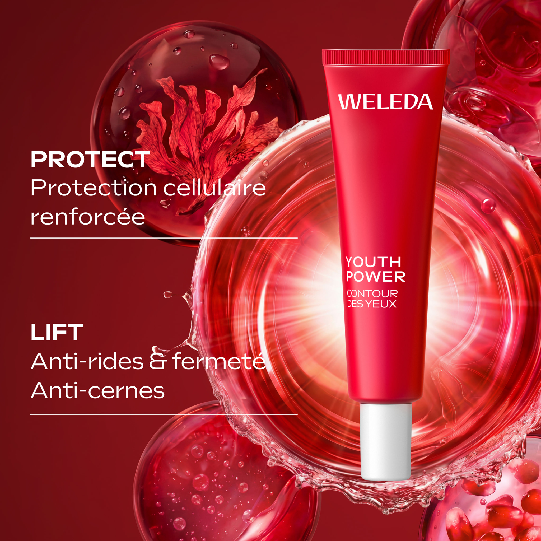 WELEDA - YOUTH POWER Contour des Yeux Grenade - 12ml
