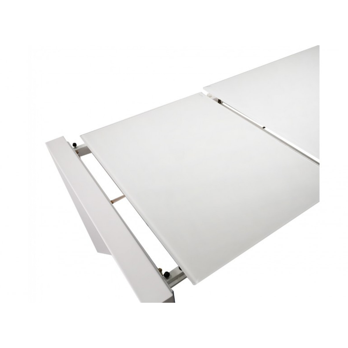Table extensible 120/180 cm plateau verre - SUBTILE 2