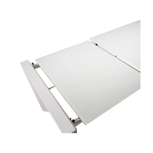 Table extensible 120/180 cm plateau verre - SUBTILE 2
